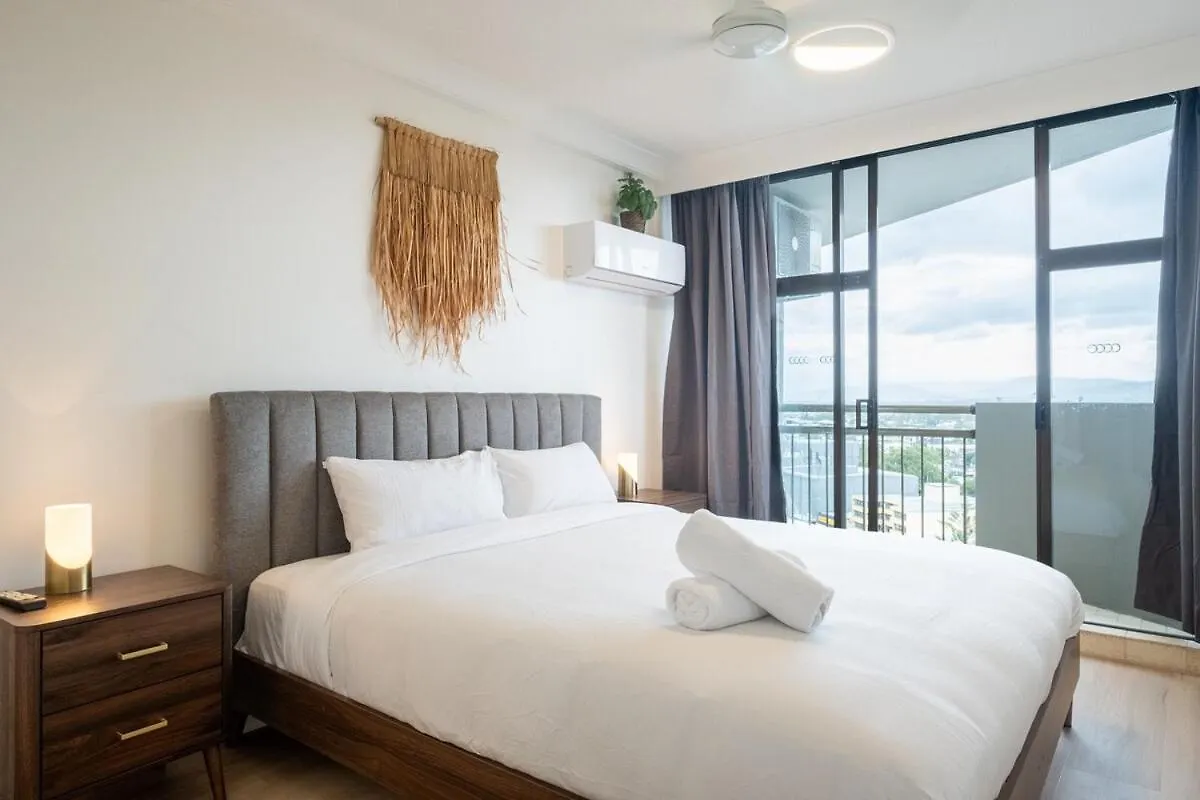 High Level 1Br Apartment 1 Min To Beach Голд-Кост